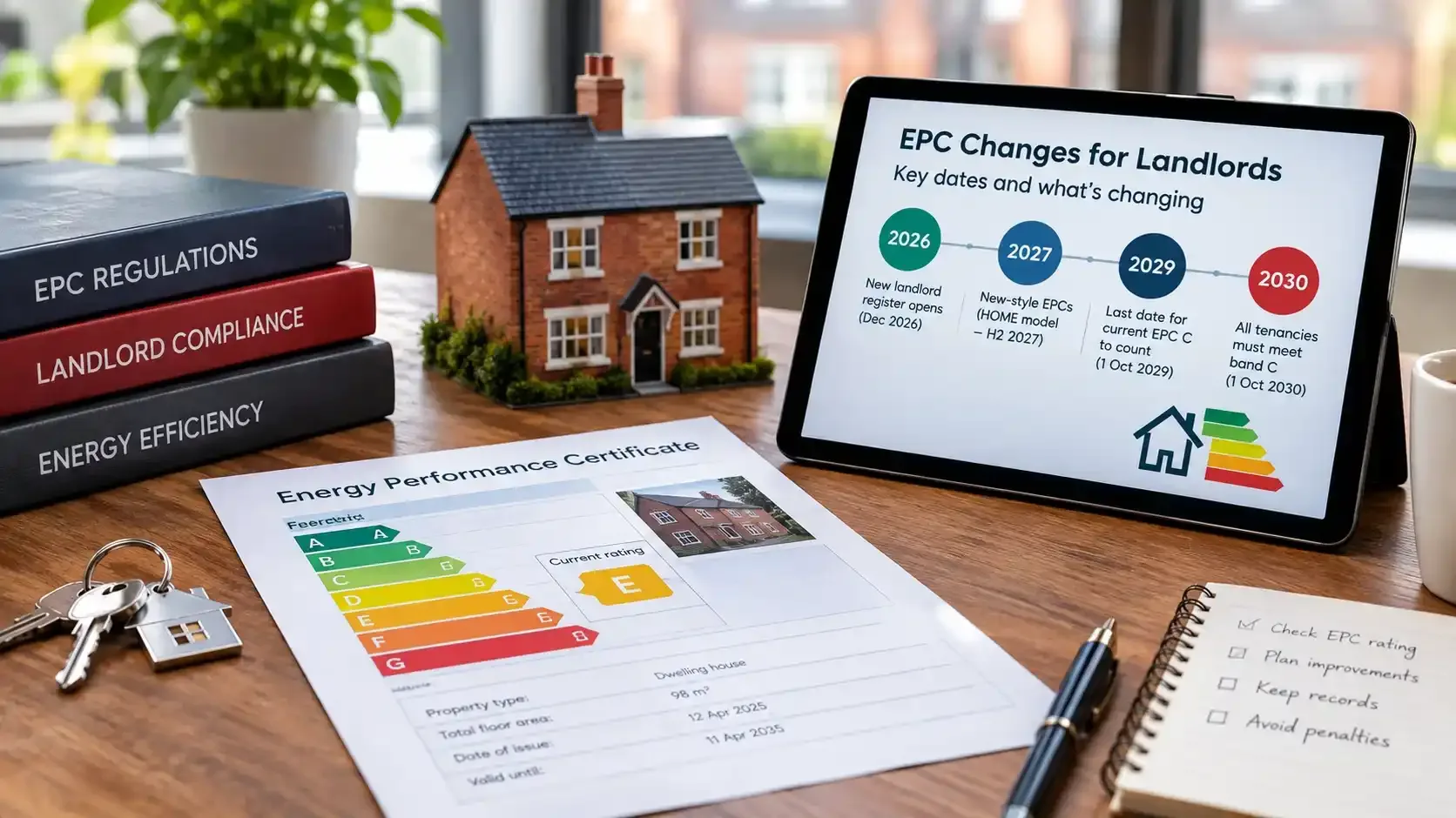 EPC Changes for Landlords: What's Changing in 2026, 2027 and 2030 — cover image
